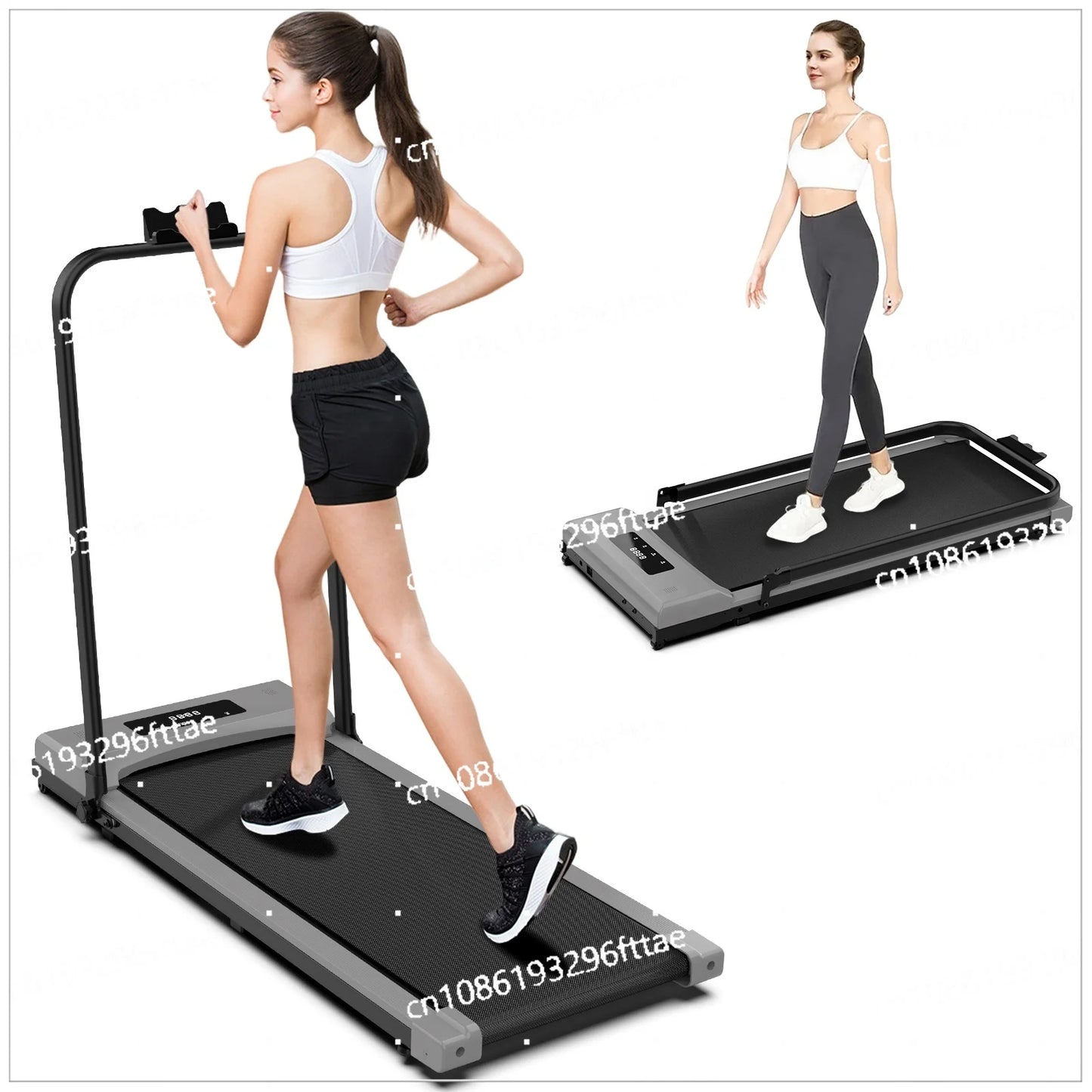 Walking Pad with Incline for Indoor Fitness